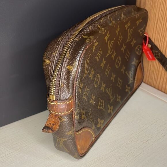 Louis Vuitton Wristlet Monogram Canvas Marly Dragonne GM Clutch LV0 Monogram LV - Picture 8 of 16